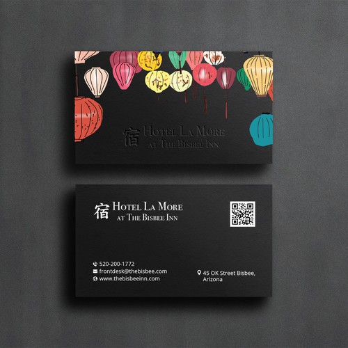 Business Card for Boutique Hotel Design réalisé par Birendra Chandra Das