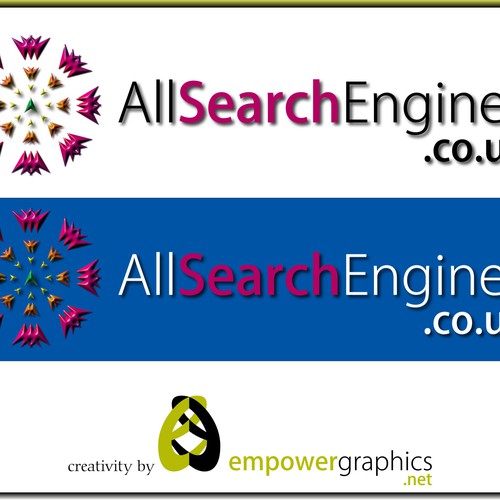 AllSearchEngines.co.uk - $400 Design por EmpowerGraphics.net
