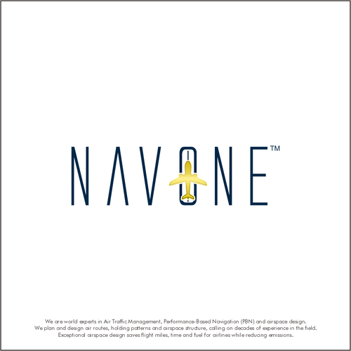 NavOne Logo - Sub Brand of NavPass.aero Design by NOBODY_DESIGN