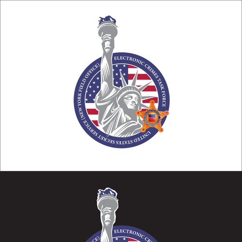 logo for United States Secret Service (New York Field Office) Electronic Crimes Task Force Ontwerp door Davey_HUN