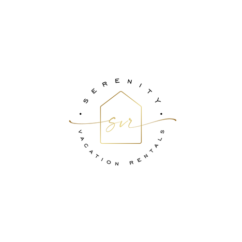 New Vacation home rentals logo for our Airbnb! Design by squide