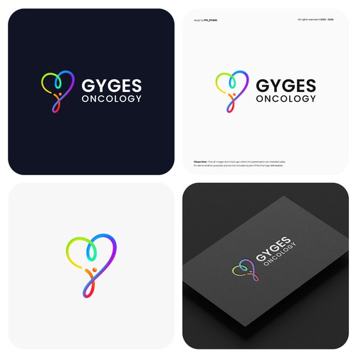 Bold Logo for Oncology Startup Led by Industry Veterans Design by FF3