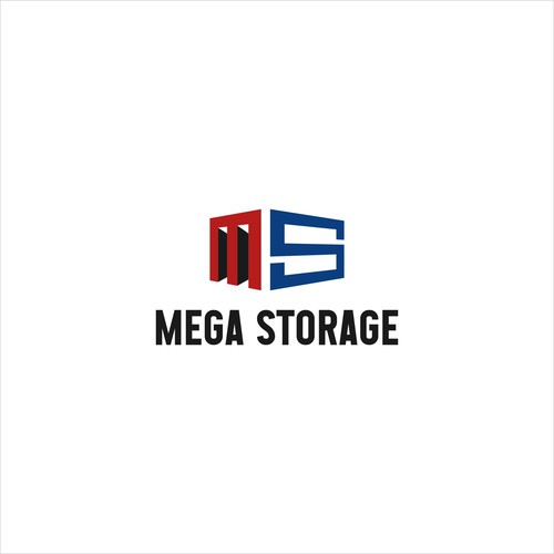 Mega Storage, a RV and boat storage facility needs a logo. Design by alayya