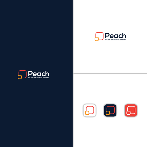 Peach Is Our New Label For Digital Signage Software Can You Design A Cool Logo For Us Logo Design Contest 99designs