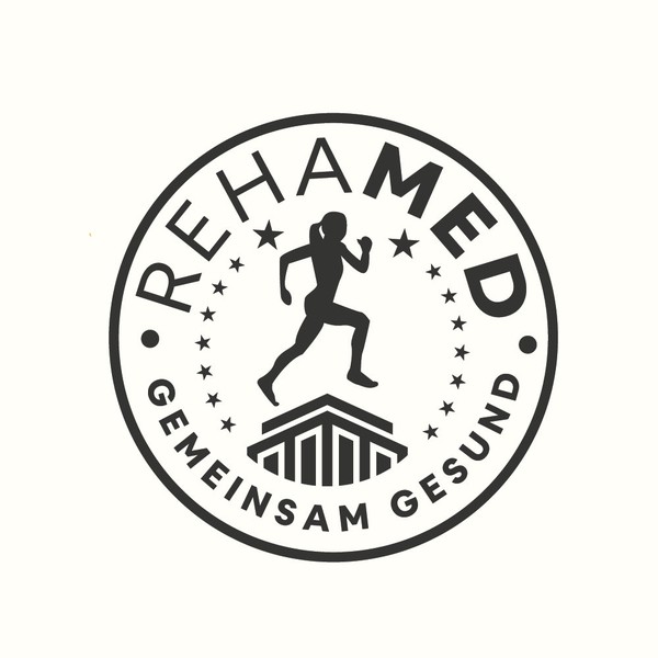 Rehamed logo design
