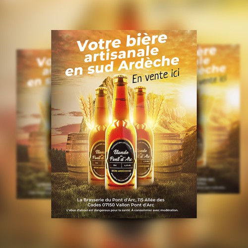 Poster for craft beer Design by EPH Design