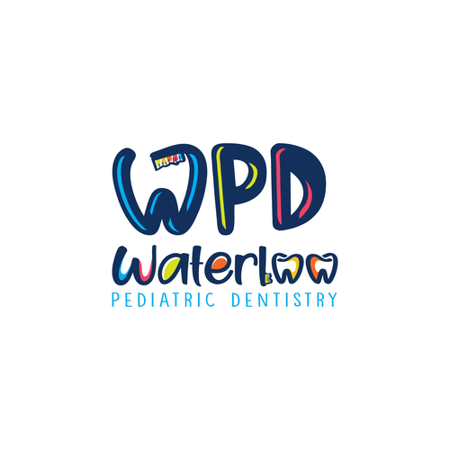 Branding and Logo for Waterloo Pediatric Dentistry Design by ArwenQ