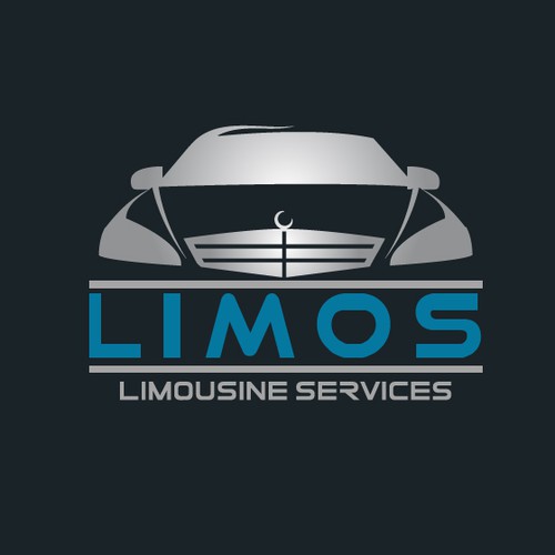 YOUR LUXURIOUS LOGO WITH A LUXURIOUS LIMOUSINE SERVICES Design by Djordje_Ivetic