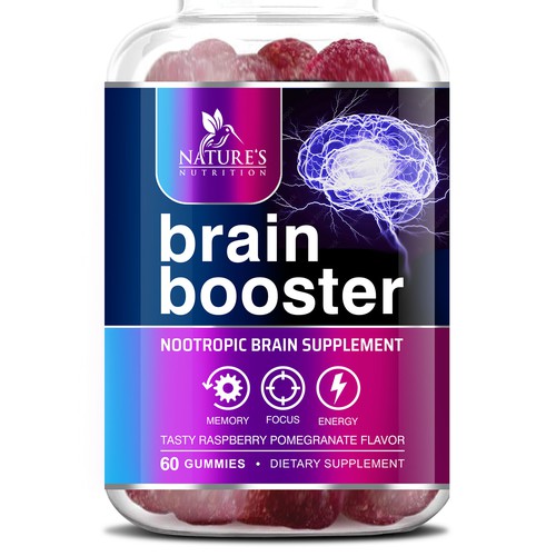 Brain Booster Supplement Design Needed for Nature's Nutrition Design by sapienpack