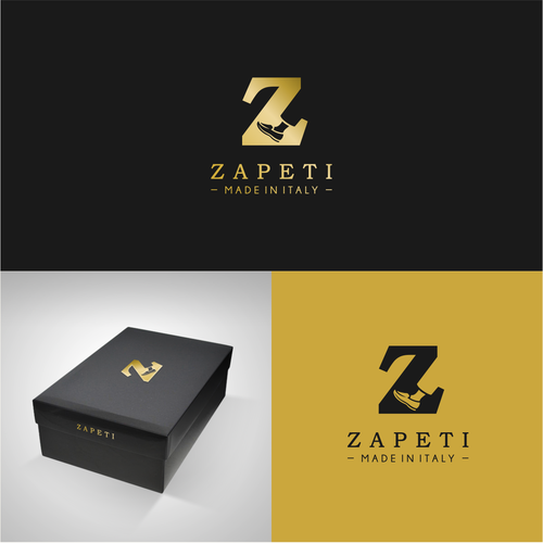 Logo design needed for an Italian Children Shoe company - a little Playful but Classic, Elegant and Bold style Design by Ricky Asamanis