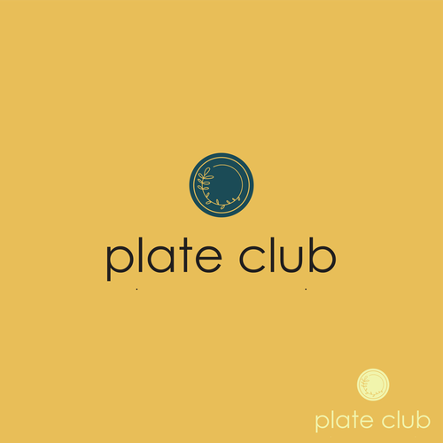 "I created the first paper plate subscription company logo!" - Your next claim to fame Design by Lucy Villalvazo