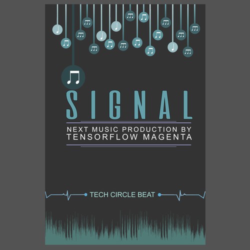 The challenging book cover design that tells the comming of Next Generation Music Production Design by rock1984