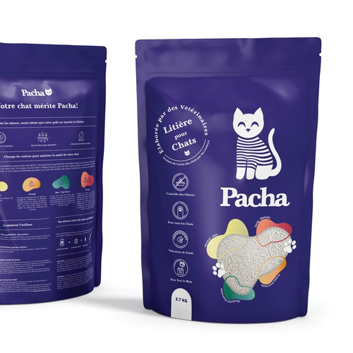 Cat Litter startup Minimalistic packaging - Contest Design by Inmyde