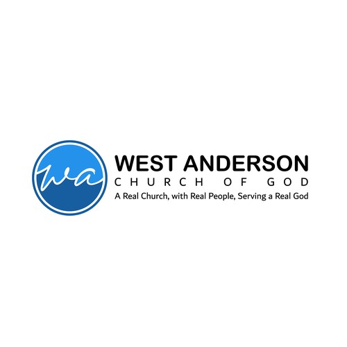 Design di Clean/Modern Logo for our church "West Anderson Church of God" di One Line Artist