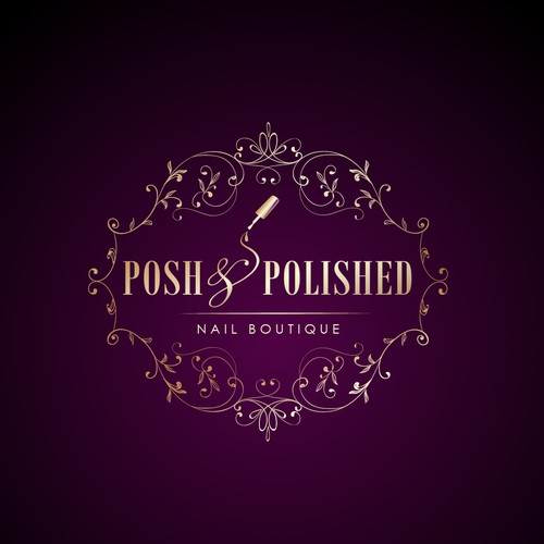 Logo design for upscale nail salon Logo design contest 99designs