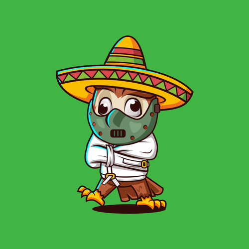 Learning Spanish Like Crazy Logo contest Design by Monkey_Zen
