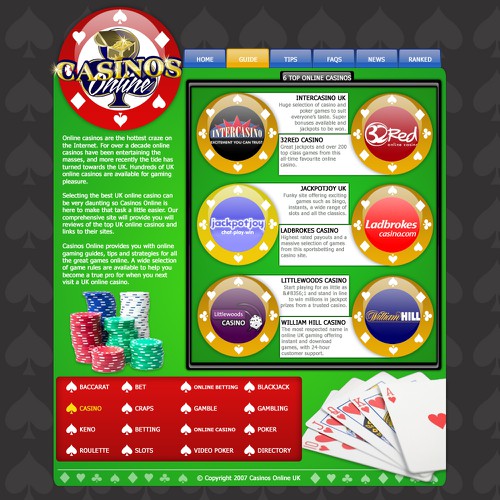 Diseño de página web (codificada) propuesta en el concurso por Carlitos