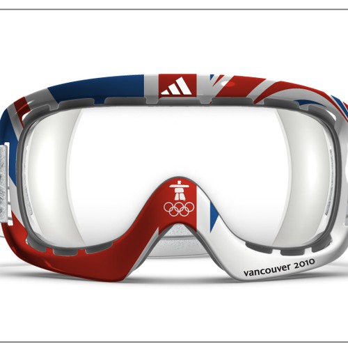 Design adidas goggles for Winter Olympics デザイン by goncalvestomas