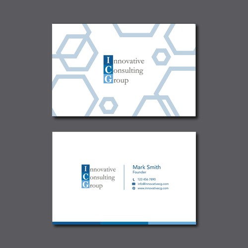 Design di ICG Business Cards di TJeny