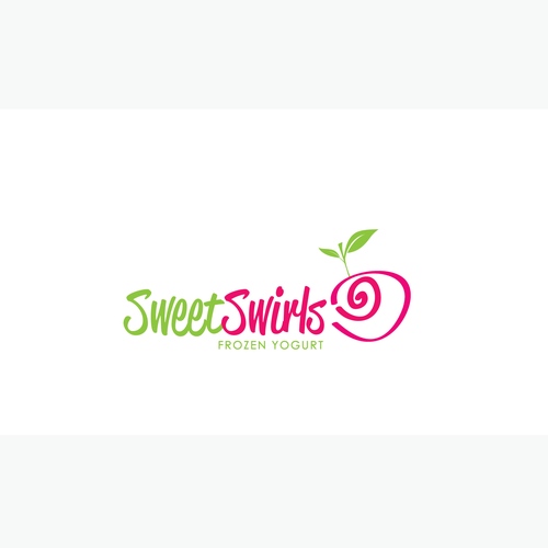 Frozen Yogurt Shop Logo Diseño de sanjika_