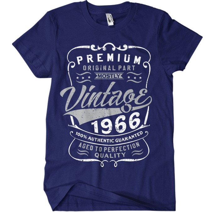 Create a Vintage Birthday Shirtdesign +++ | T-shirt contest