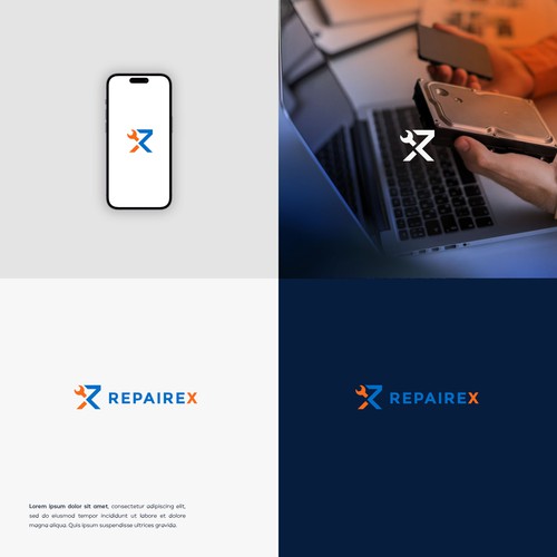 Repair shop web app looking for modern and fun logo Design by Striker29