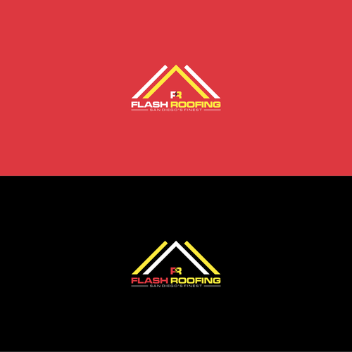 Compete to create a logo for Flash Roofing! Design by D'Creative™