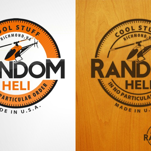 logo for Random Heli Design by JosH.Creative™