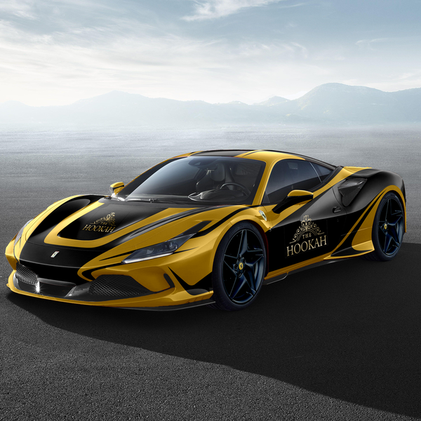 Design by Levmans titled "Design for Ferrari F8 Tributo"