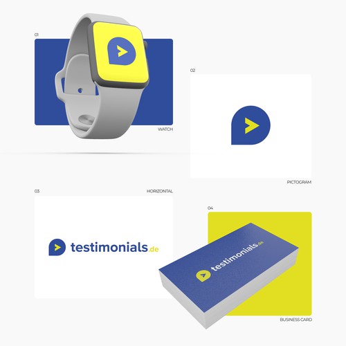 Design di Create stunning logo for new testimonials.de company di Hugo™
