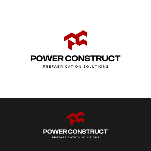 Power Construct Logo Design Design by zuhrii