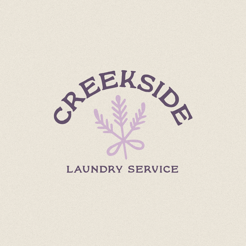 Wash & Fold services at a laundromat - sophisticated and French feel :) Design by Adèle ★