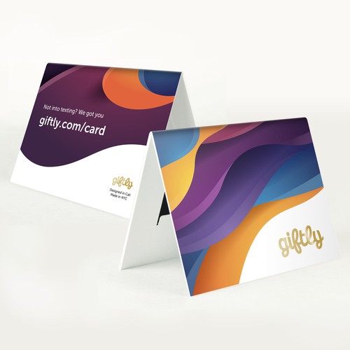 Delightful packaging for the perfect gift card Design by maxponto