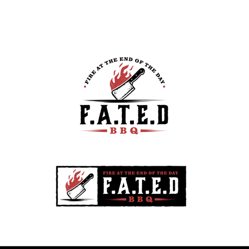 F.A.T.E.D. BBQ! Competition BBQ Team Logo NEEDED https://www.instagram.com/fated_bbq/-ontwerp door IrfanSe