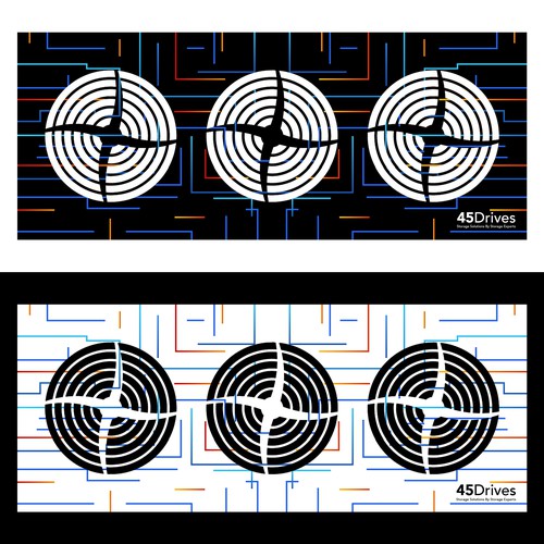 Design a Front Plate for 45Drives New HomeLab Storage Server Product Design by Lance Artistry