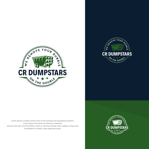 Design a catchy logo for a junk removal and dumpster rental business Design by MotionPixelll™