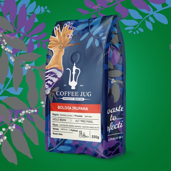Coffee Bag design and Illustration