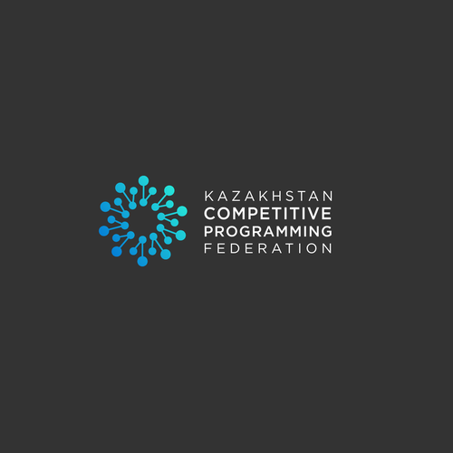 Logo for the Kazakhstan Competitive Programming Federation Design by Dmitri Cezaro