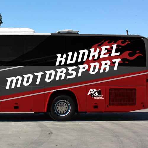 Motorsport Design für Teambus Design by Ryasik Design