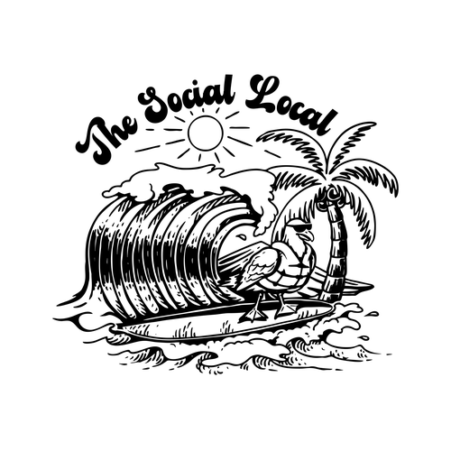 Beachy Clothing Brand Logo Design by Ongie