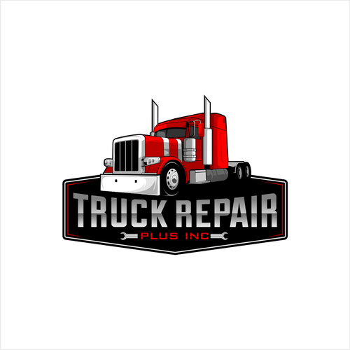 Create a bold logo truck repair logo that will bee seen everywhere ...