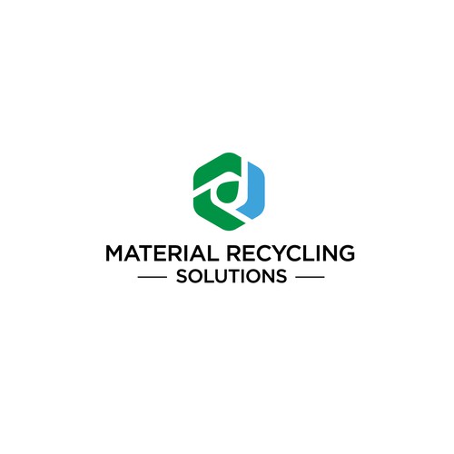 Material Recycling Solutions Logo Design Design by ☑️VPcacao