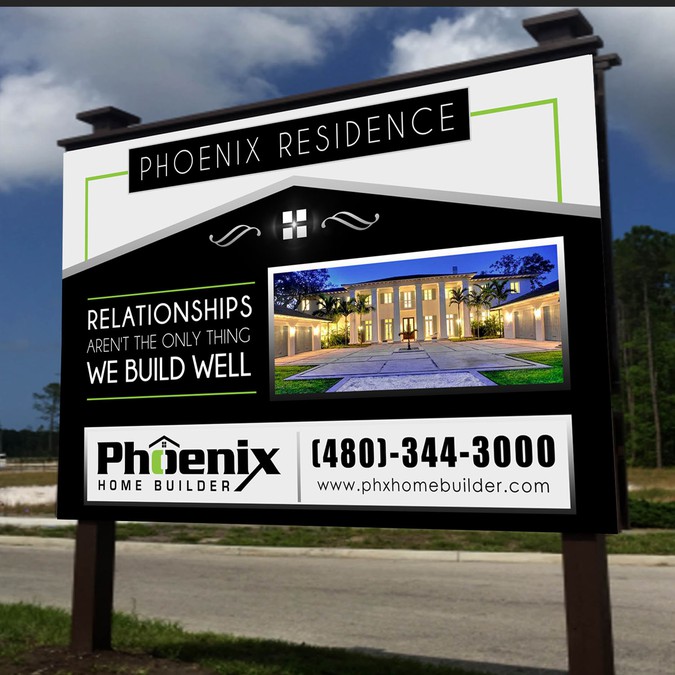 Home Sign DESIGN EXPERTS NEEDEDCustom Home Builder Needs a Stunning