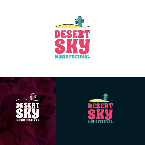 Designs Desert Sky Music Festival Logo design contest