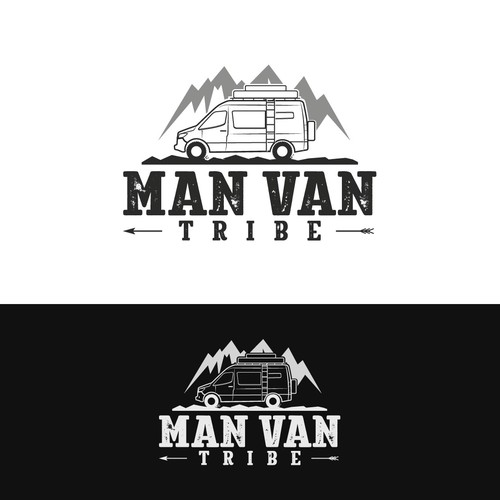 Create a Kick-A$$ Logo Design for a Man Van Tribe Community! Go Wild!!! Diseño de Vulfman