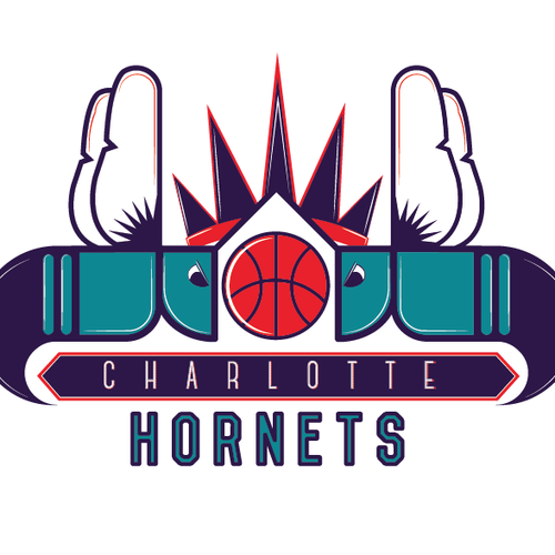 Community Contest: Create a logo for the revamped Charlotte Hornets! Design by MELOW