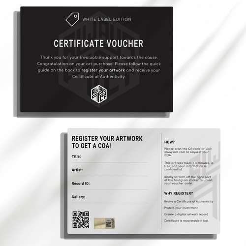 Certificate Voucher Design by Anndesigner11