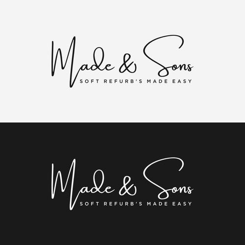 Design di Luxury Meets Ease: Logo & Card Design for Made & Sons di topx