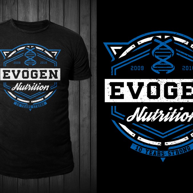 Evogen Nutrition is looking for an epic shirt design for 2018 Tshirt