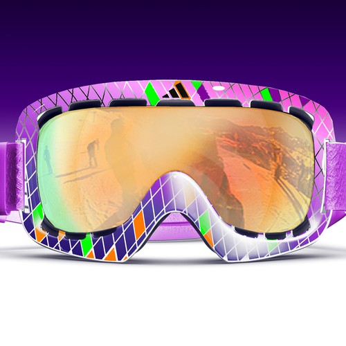 Design adidas goggles for Winter Olympics Ontwerp door razvart